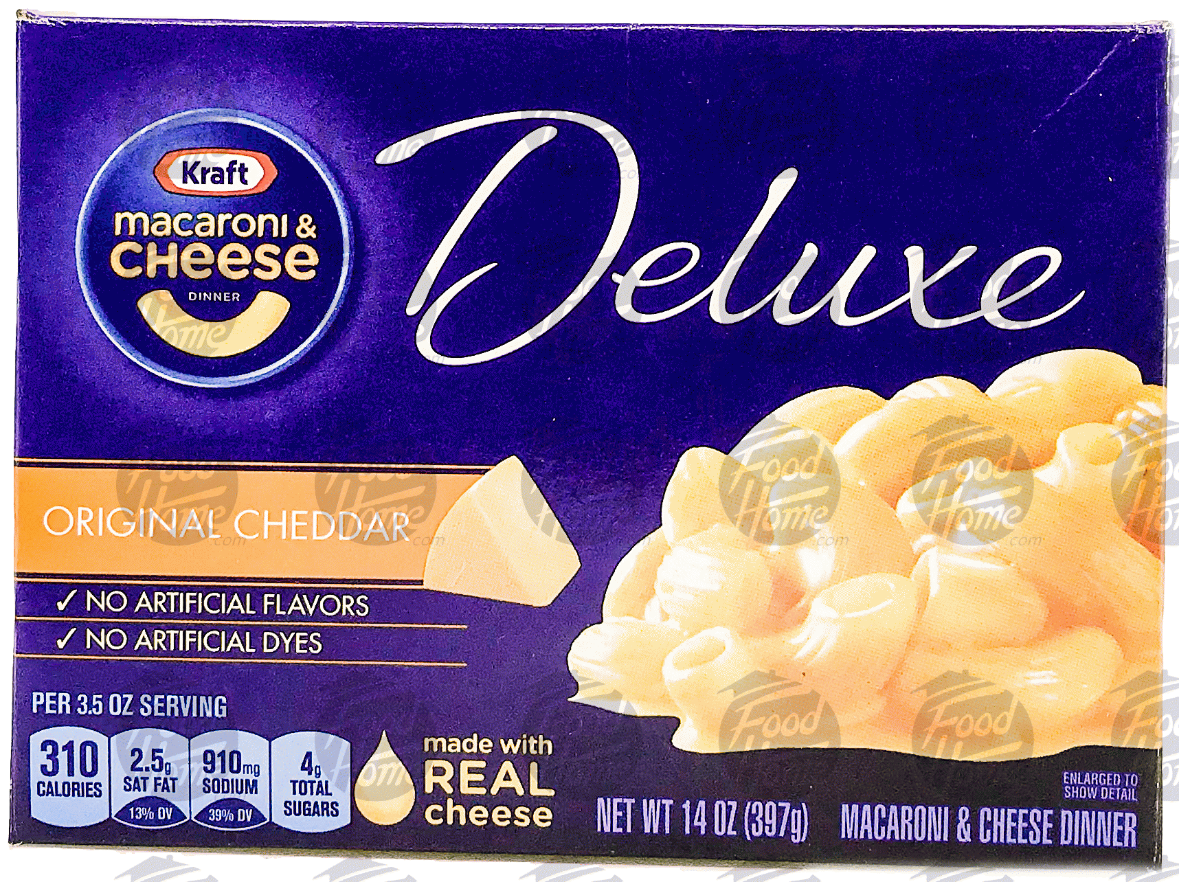 Kraft Dinners Macaroni & Cheese Dinner Deluxe w/Original Cheddar Cheese Sauce Full-Size Picture